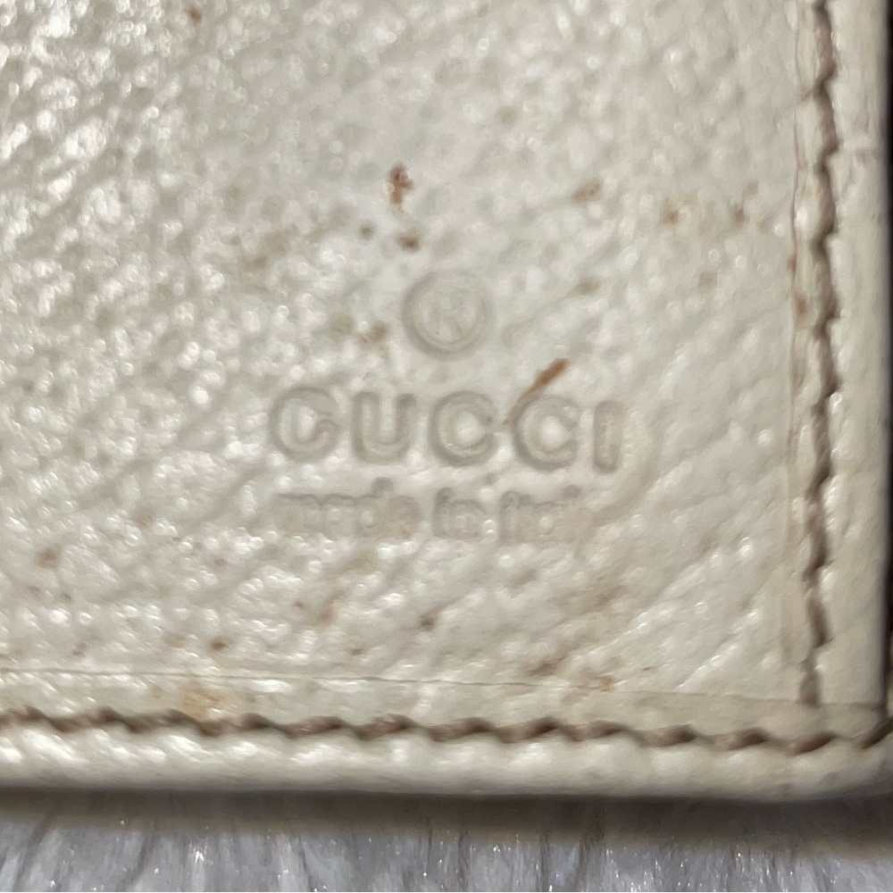 Gucci Princy‎ Bifold Cream and Tan Wallet - Picture 8 of 13